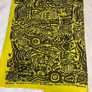 African NEW Printed Cotton Maridadi Fabric Nairobi Kenya 10 Yards Ngoma Pattern